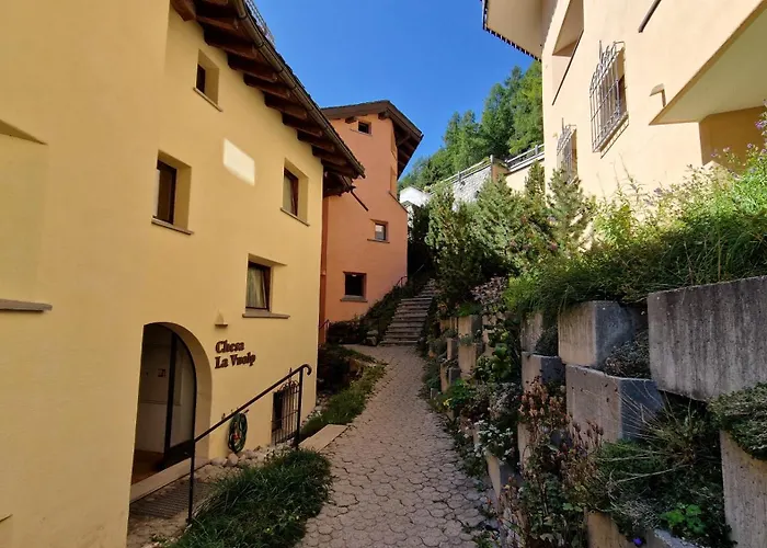 Chesa Bellaval, Haus La Vuolp 2 1 2-zimmerwohnung 아파트 *